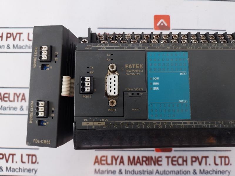 Fatek Fbs-cb25 Programmable Logic Controller Wsz-60mct2-d24 24vdc 36w