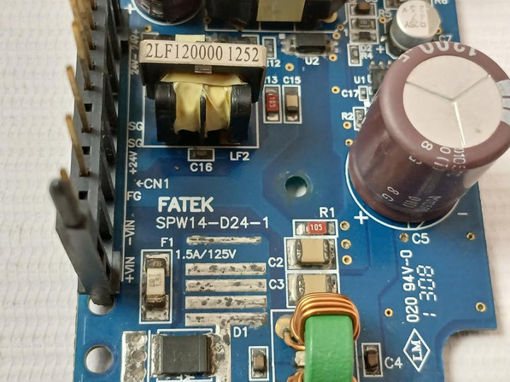 Fatek Spw14-d24-1 Pcb For Switching Power Supply 1.5A/125V 94V-0 0B1D4B0703