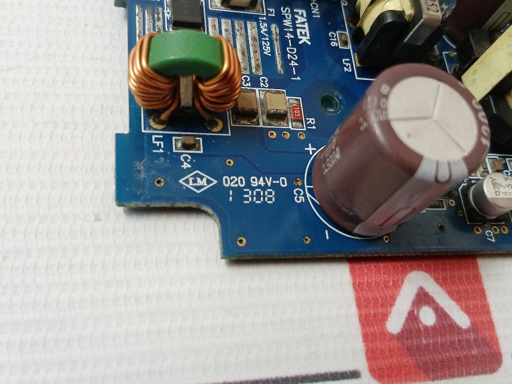 Fatek Spw14-d24-1 Pcb For Switching Power Supply 1.5A/125V 94V-0 0B1D4B0703