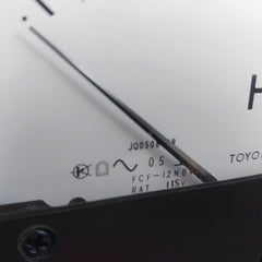 Fcf-12 Nbv Frequency Meter Toyo Keiki 55-60-65 Hz