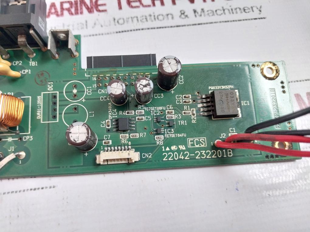 Fcs Dur01-12S05 Power Supply/Control Board Pcb Module Opa340Ua