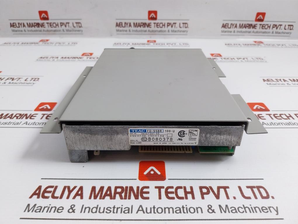 Fd-55br-100-U-Mini-Flexible-Disk-Drive-Module-By-Teac-12vdc-1-0a-19307351-00-8