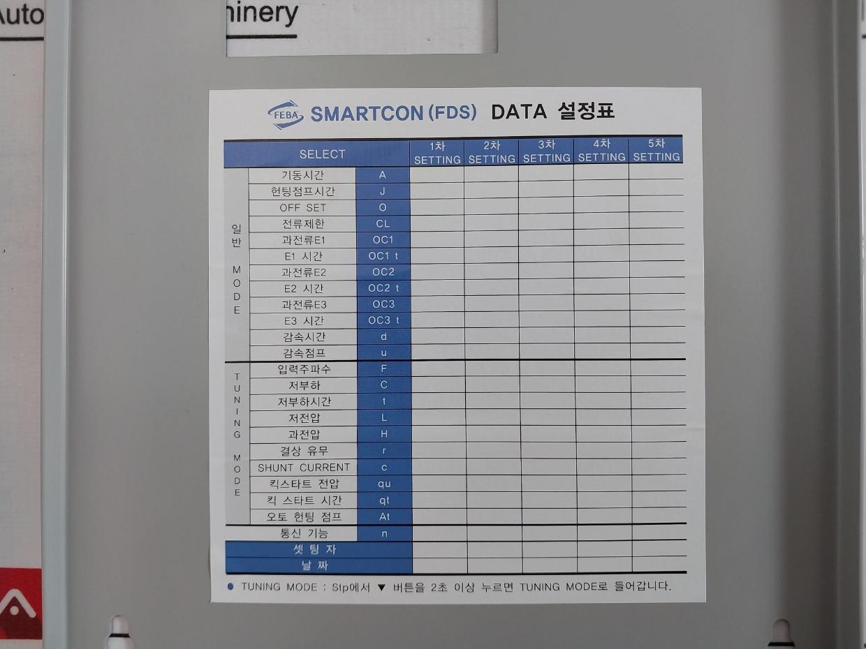 Feba Fds3-415 Smartcon Contactless Induction Motor Controller 220V 22A 60 Hz