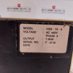 Feba Hss-10-4 Soft Start Stop 440V Ac 3-phase