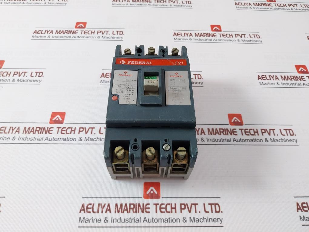 Federal F21 Circuit Breaker 690V 100A 50-60 Hz 8Kv