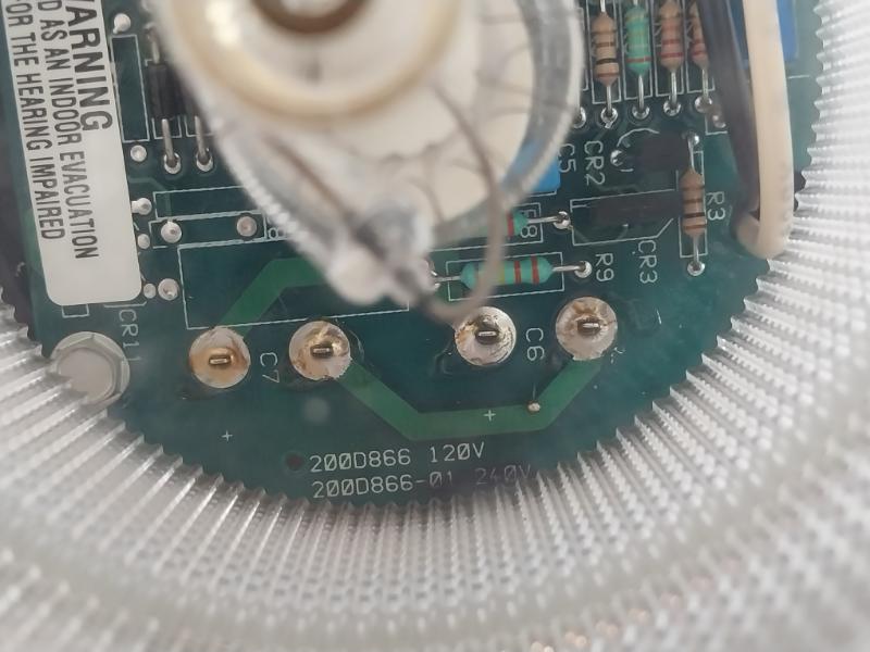 Federal Signal FB2PST White Strobe Warning Light 120V 0.32A 50/60Hz