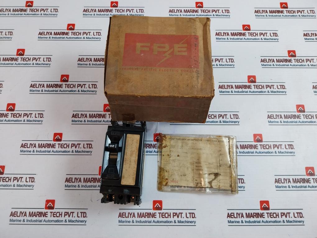 Federal Pacific Ne223020-50C Ab Circuit Breaker Ne223020