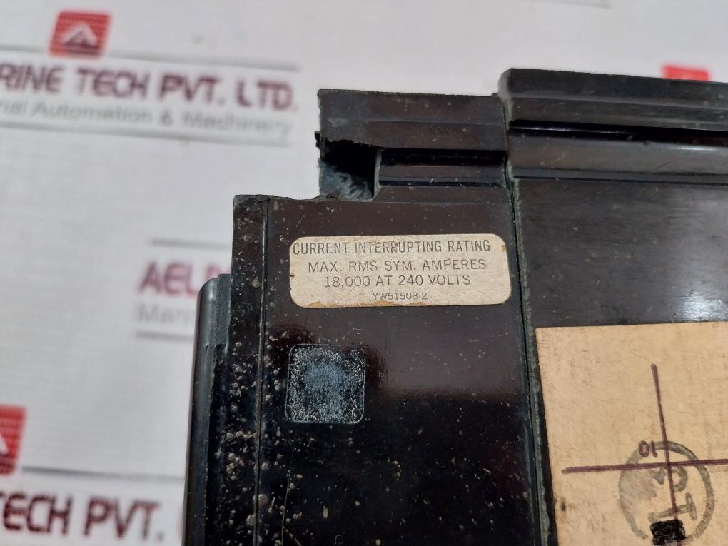 Federal Pacific Ne233015-50C 3 Pole Ab Circuit Breaker