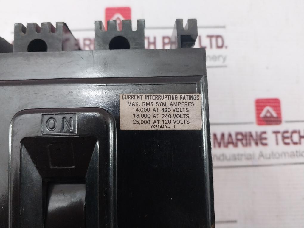 Federal Pacific Nef433015-50C A B Circuit Breaker Nef 3-pole