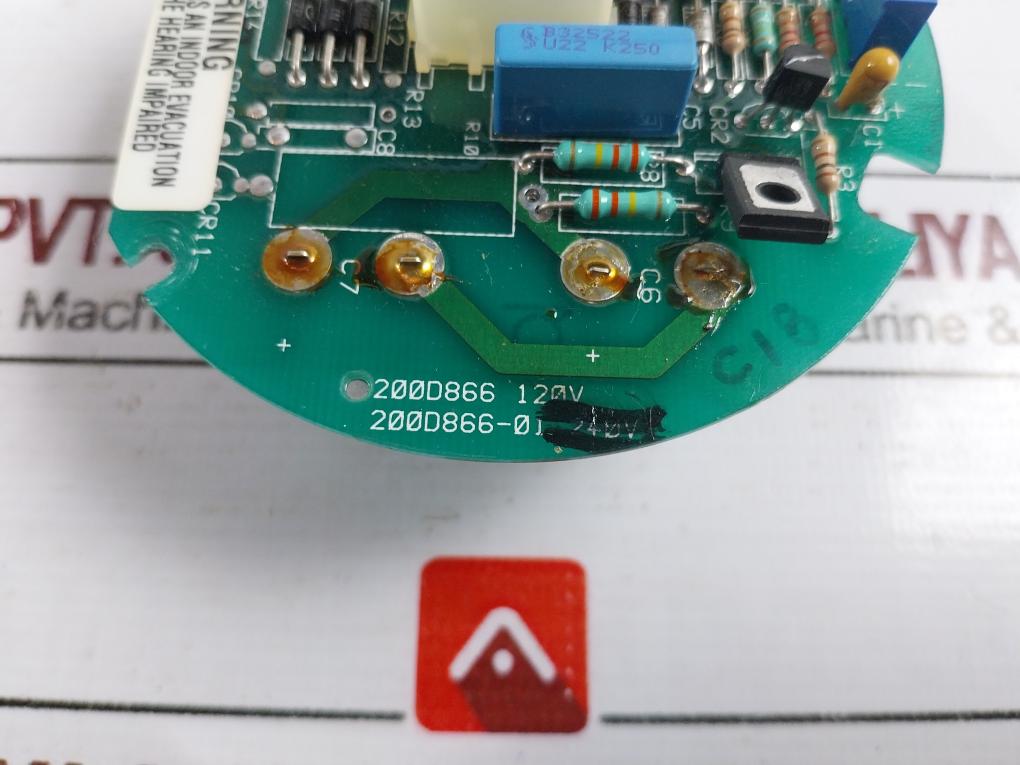 Federal Signal 200d866 Signal Strobe Light Pc Board 120v