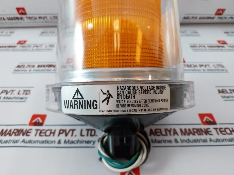 Federal Signal 225XST Strobe Warning Light 120V 0.25A Type 4X IP65
