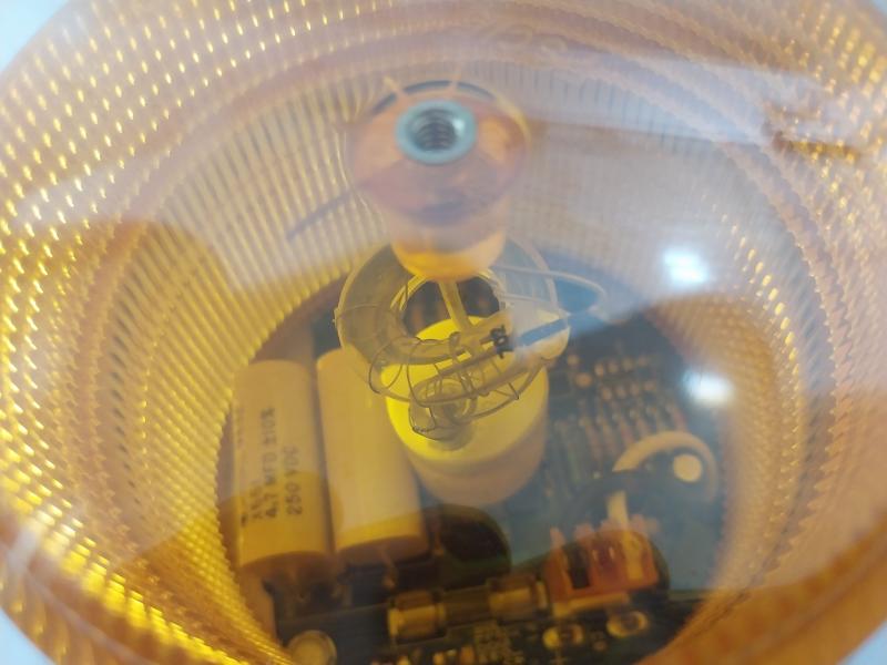 Federal Signal 225XST Strobe Warning Light 120V 0.25A Type 4X IP65