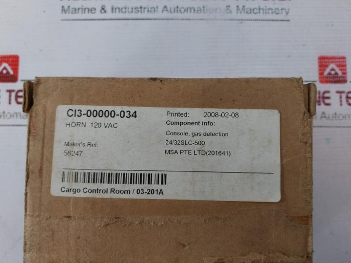 Federal Signal 350-120-30 Vibratone Horn 256.002 4.529.059