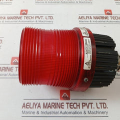 Federal Signal Fb2Pst Fireball Strobe Warning Light 120V 50/60 Hz 0.25A (Red)