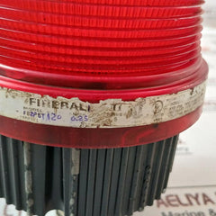 Federal Signal Fb2Pst Fireball Strobe Warning Light 120V 50/60 Hz 0.25A (Red)