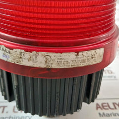 Federal Signal Fb2Pst Fireball Strobe Warning Light 120V 50/60 Hz 0.25A (Red)