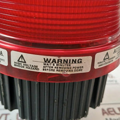 Federal Signal Fb2Pst Fireball Strobe Warning Light 120V 50/60 Hz 0.25A (Red)