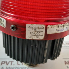 Federal Signal Fb2Pst Fireball Strobe Warning Light 120V 50/60 Hz 0.25A (Red)