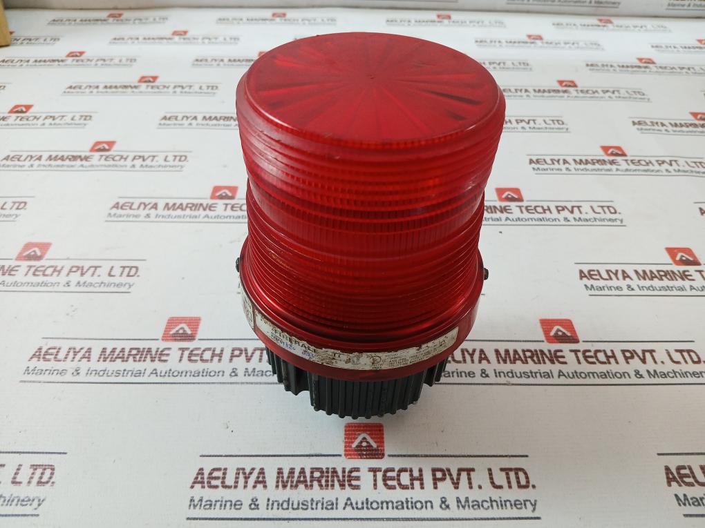 Federal Signal Fb2Pst Fireball Strobe Warning Light 120V 50/60 Hz 0.25A (Red)