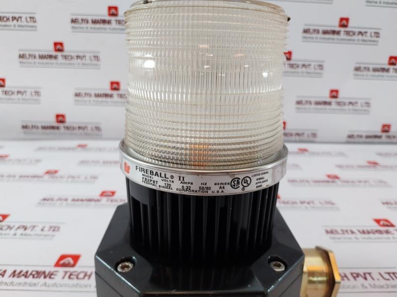 Federal Signal FB2PST Strobe Warning Light 120V 0.32A 50/60Hz Series A4