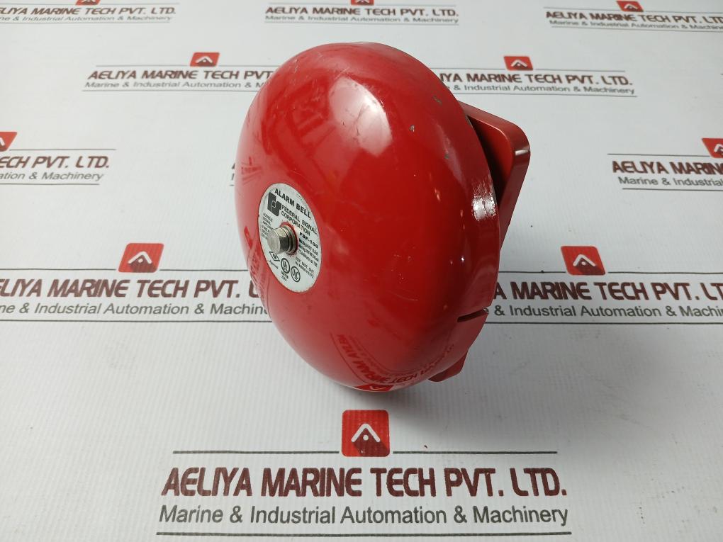 Federal Signal Fsf-106 Alarm Bell Max.24Vdc 13.5Ma Mba6-h1072