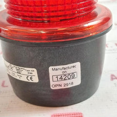 Federal Signal Lp3S-012-048R Low Profile Strobe Light Ip66 12-48 Vdc