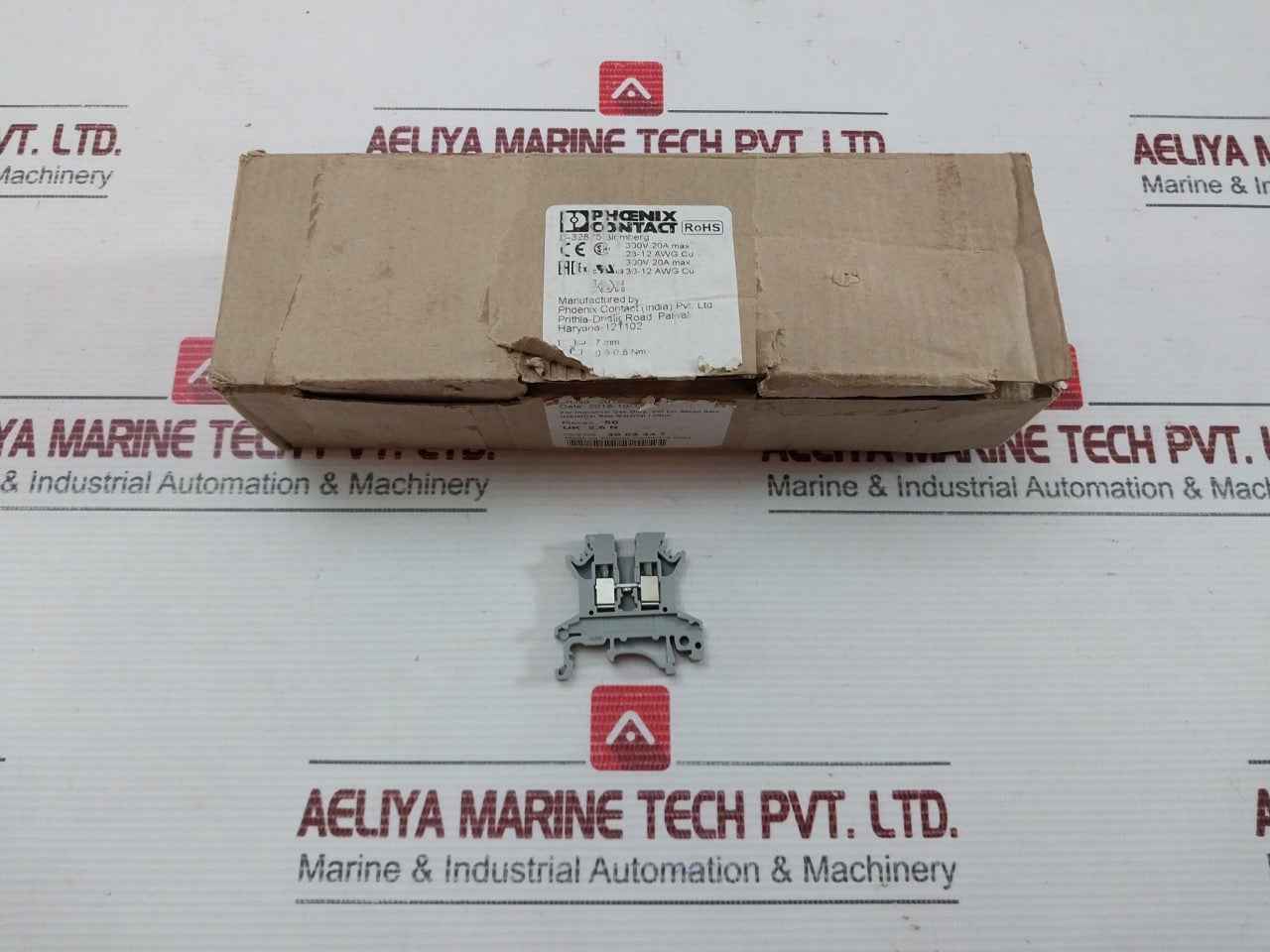 Feed-through Terminal Block Phoenix Contact Part No: Uk 2,5 N (1Box=50Pcs)