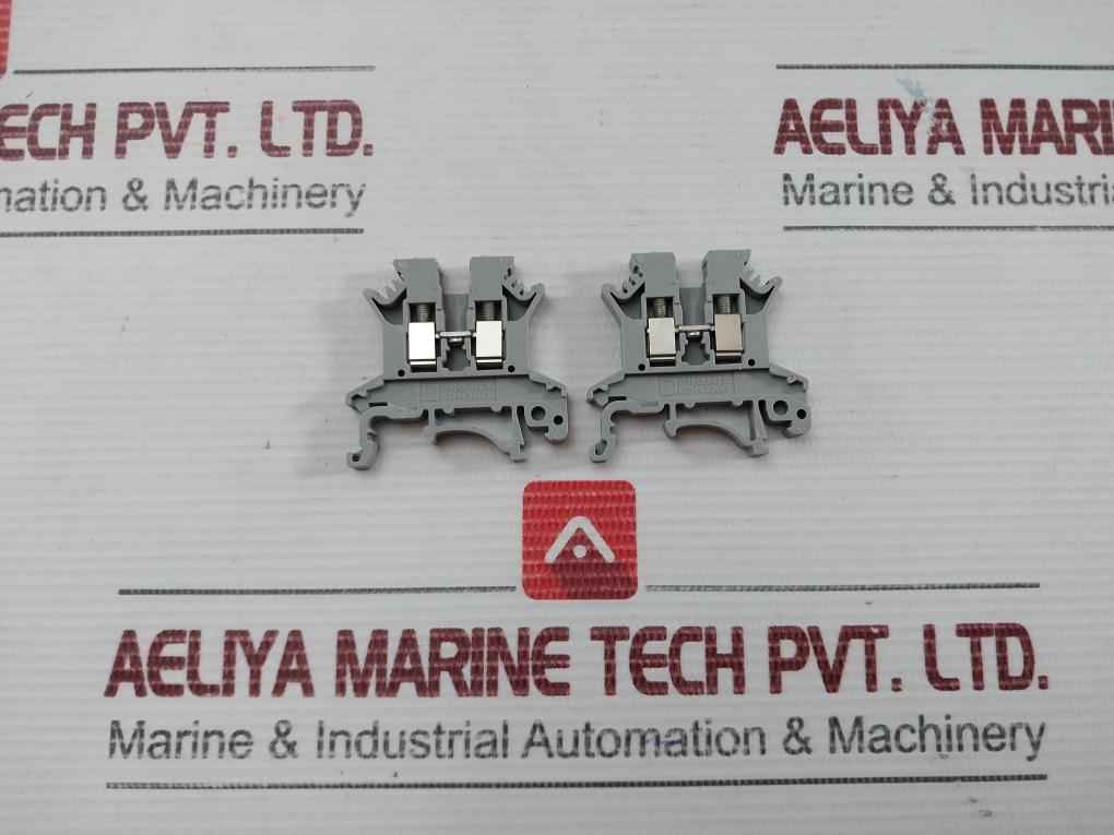 Feed-through Terminal Block Phoenix Contact Part No: Uk 2,5 N (1Box=50Pcs)