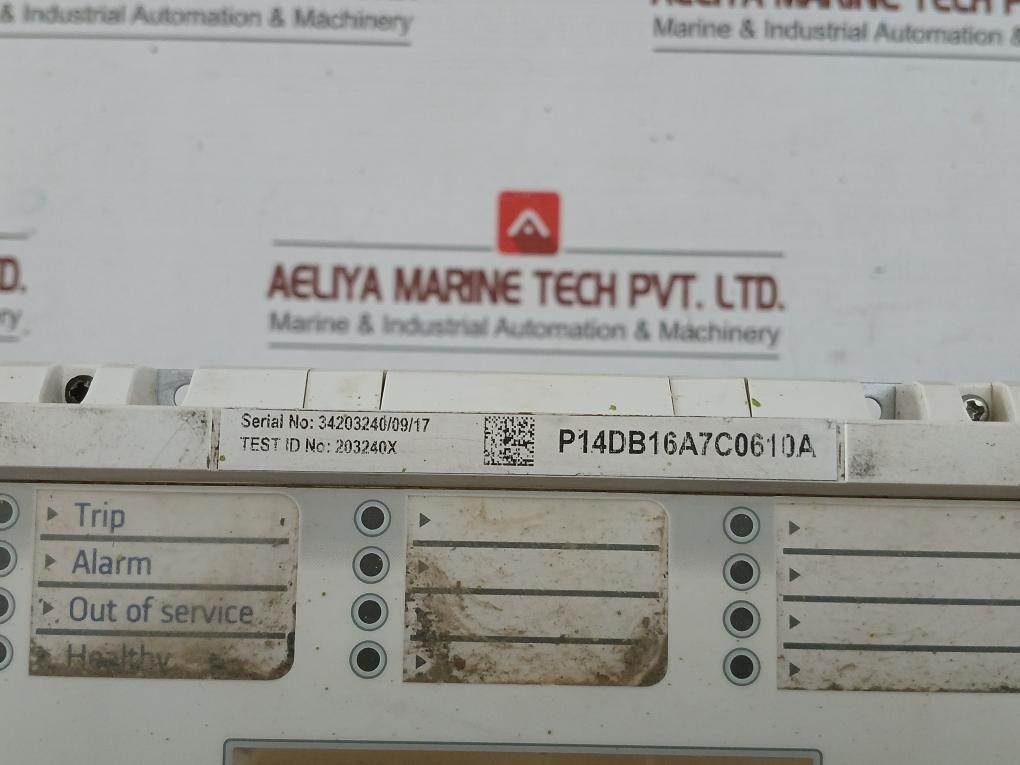 Feeder Protection Relay P14Db16A7C0610A Alstom