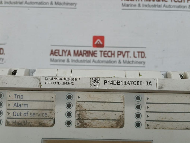 Feeder Protection Relay P14Db16A7C0610A Alstom