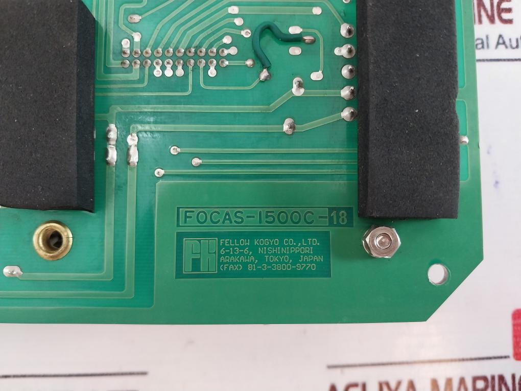 Fellow Kogyo Focas-1500C-18 Ac Input Voltage Selector Pcb Module