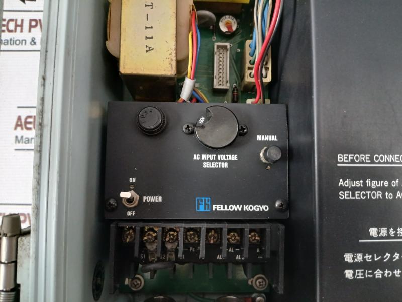 Fellow Kogyo Focas-1500C Ac Input Voltage Selector 162.050/3021/0