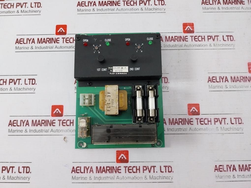 Fellow Kogyo Lic-38tn-a Capacitance Level Controller 200v 38a1-b01.pcb