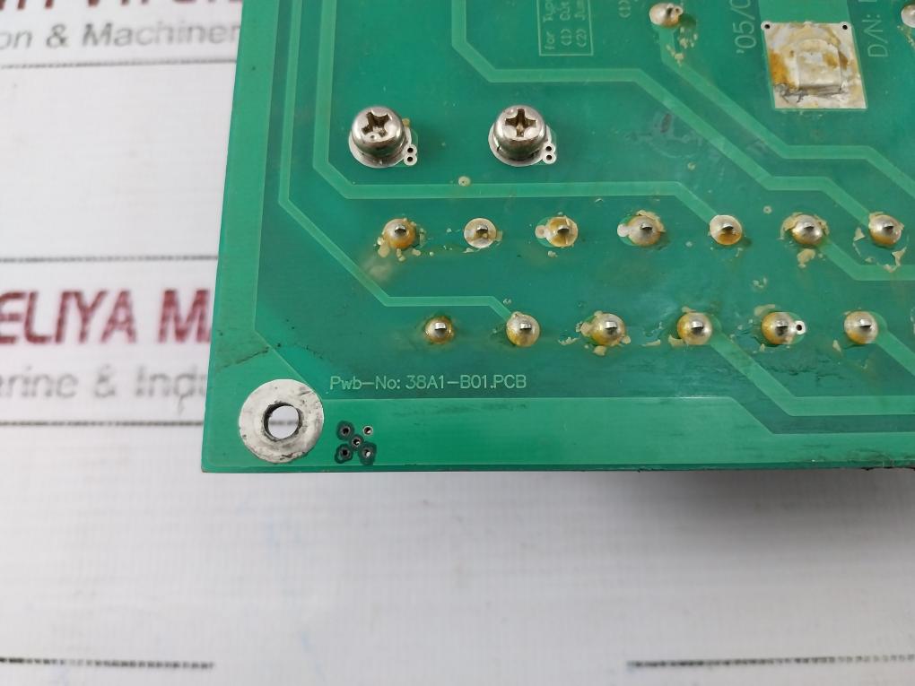 Fellow Kogyo Lic-38tn-a Capacitance Level Controller 200v 38a1-b01.pcb