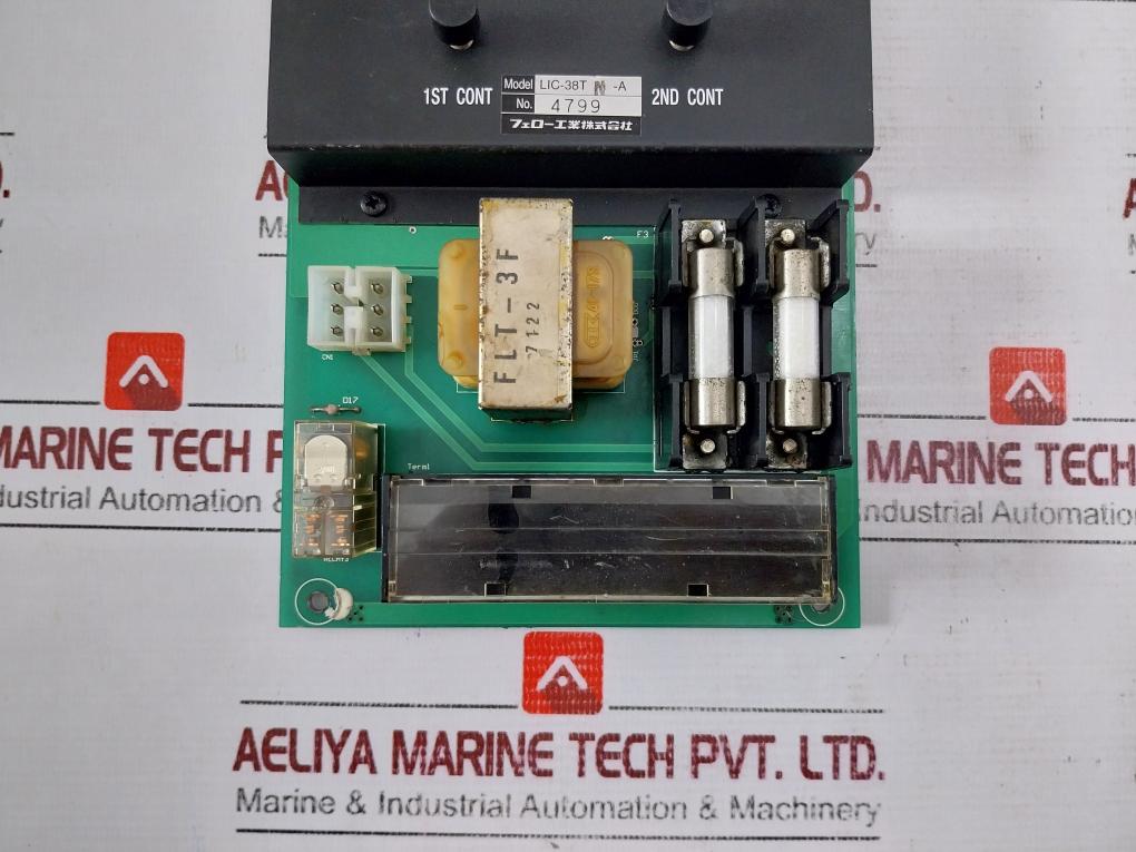 Fellow Kogyo Lic-38tn-a Capacitance Level Controller 200v 38a1-b01.pcb