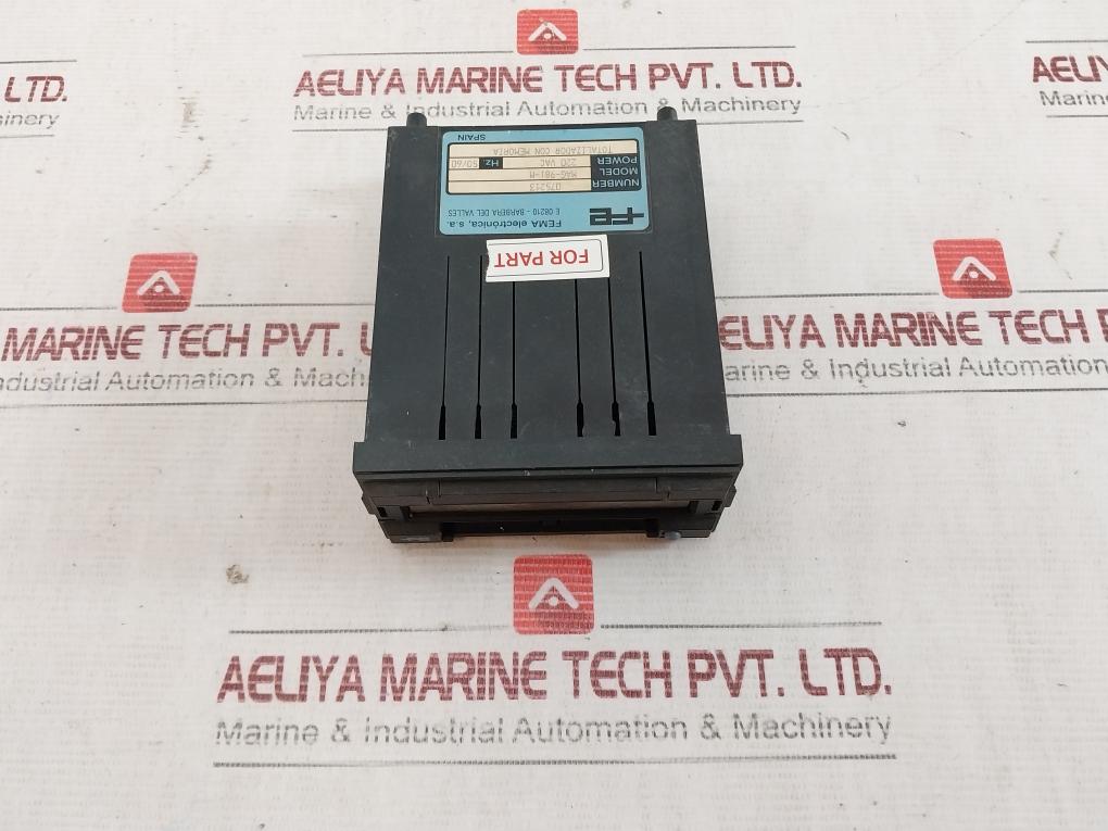 Fema Electronica Mag-981-m Panel Meter 220 Vac Hz.50/60 075213