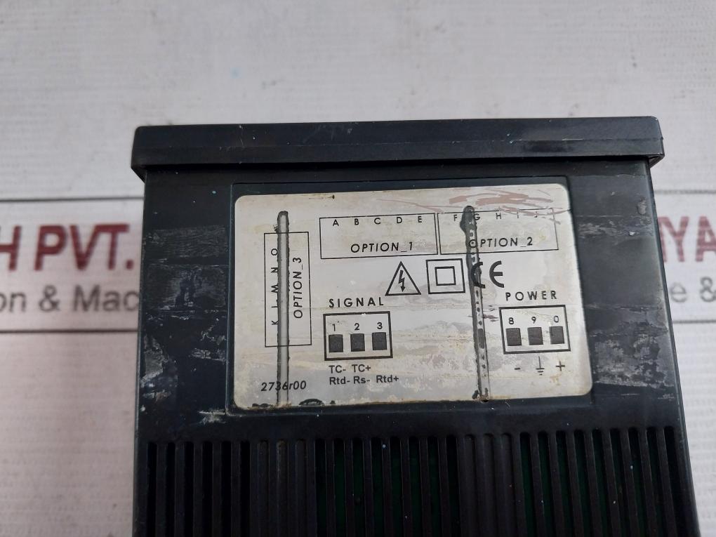 Fema M40-t-h-r1-r1 Temperature Panel Meter 85-265 Vac/Vdc 2736R00