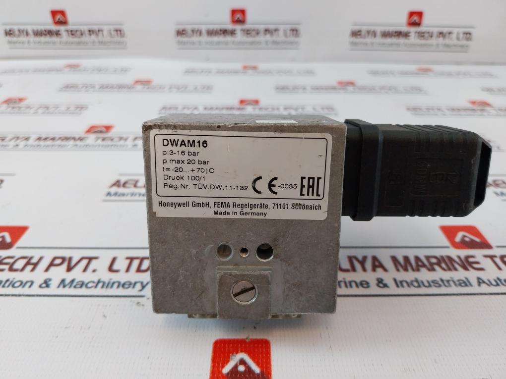 Fema Regelgerate Honeywell Dwam16 Pressure Limitor
