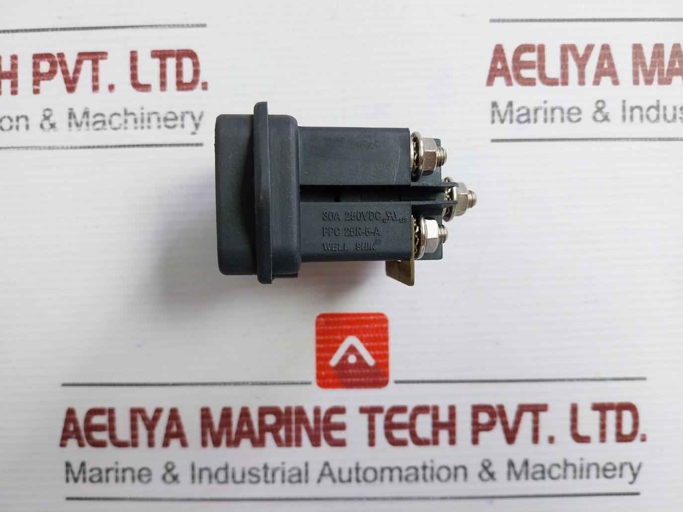 Female Power Connector Ppc 25R-5-a Well Shin 30A 250Vdc