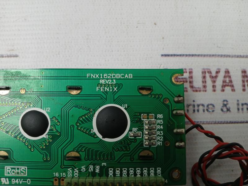 Fenix Fnx162Dbcab Pcb Card Rev 2.3 94V-0