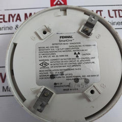 Fenwal Cpd 7052 Ionization Smoke Detector Head With Base 20-15285-03E 16.5-27.5