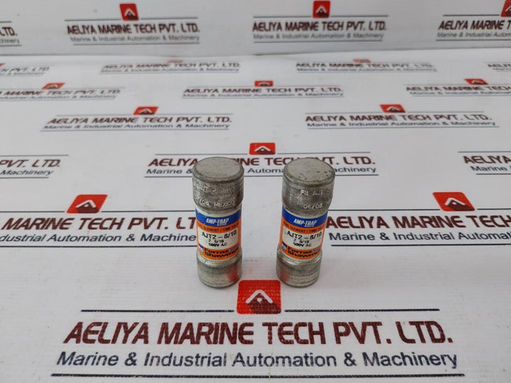 Lot of 6X Ferraz Shawmut AJT2-8/10 Time Delay Class J Fuse