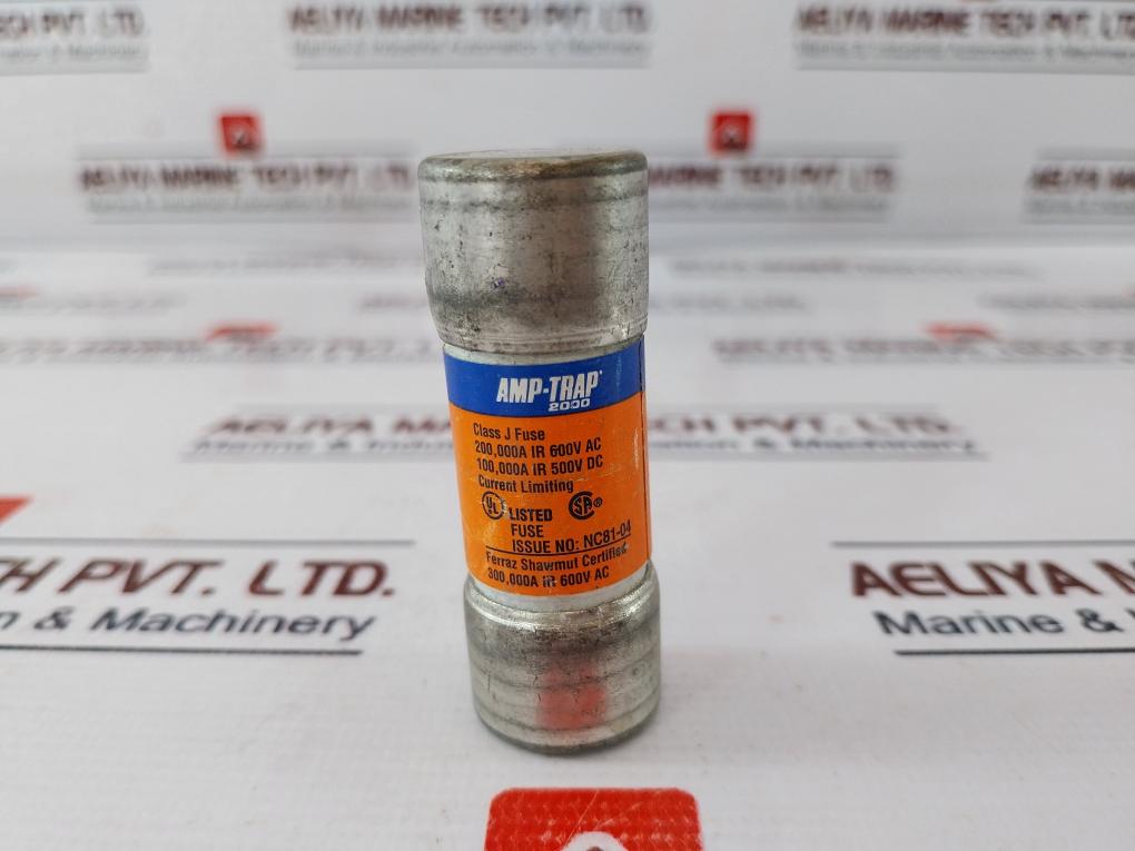 Lot of 6X Ferraz Shawmut AJT2-8/10 Time Delay Class J Fuse
