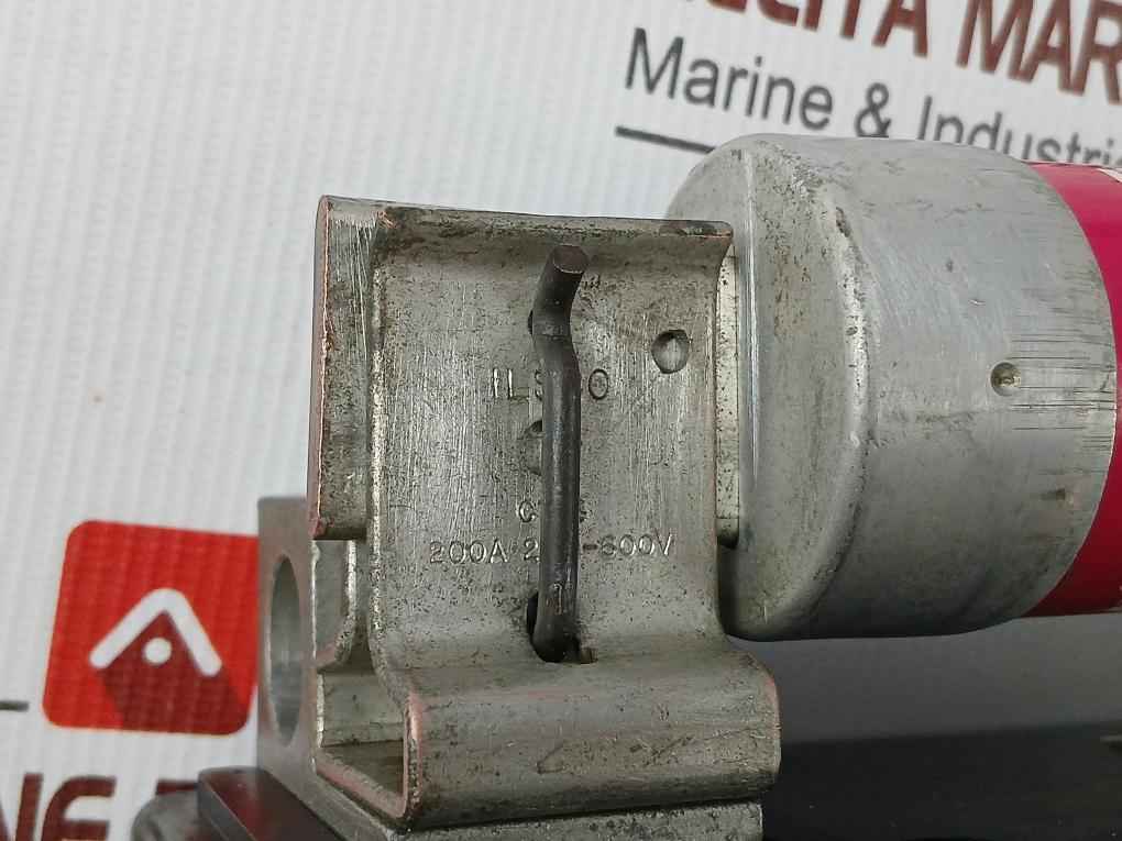 Ferraz Shawmut 62001 Class Rk5 Fuse With Base Holder 600V-200A 1 Pole