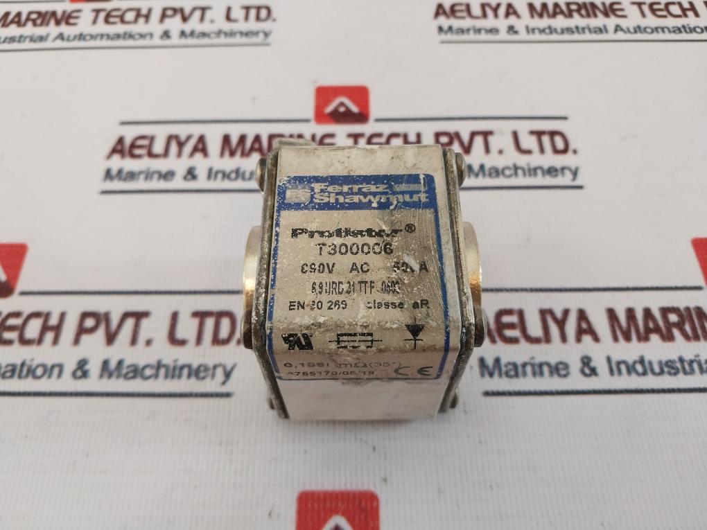 Ferraz Shawmut 6,9 Urd 31 Ttf 0500 Fuse Protistor 690V Ac 500A