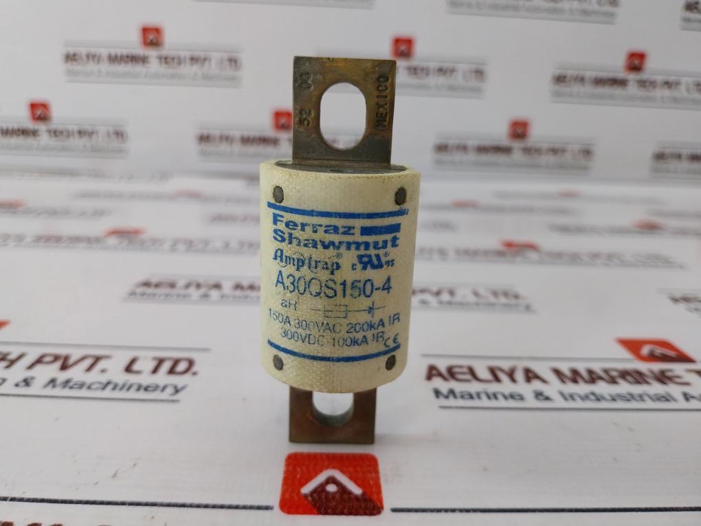 Ferraz Shawmut A30qs150-4 Amp Trap Form 101 High-speed Fuse 150a 300vac 200ka Ir