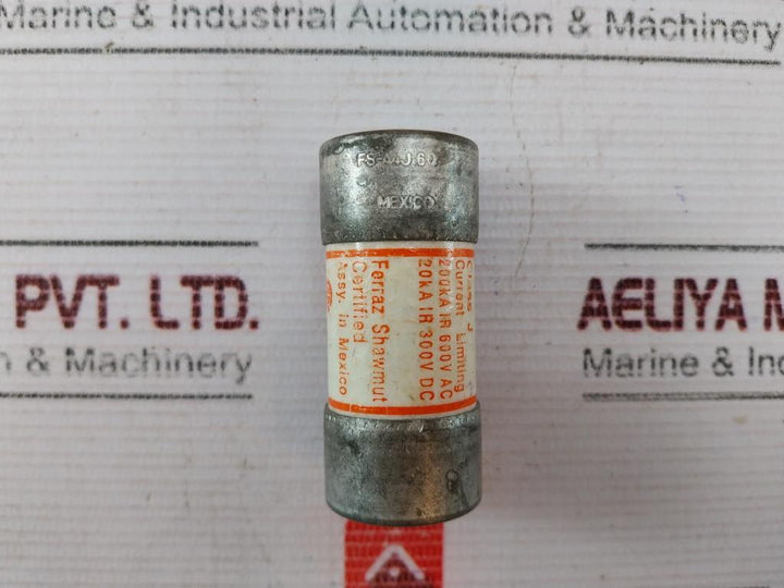 Ferraz Shawmut A4J60 Amptrap Fuse 60 Amp Fs-a4J60