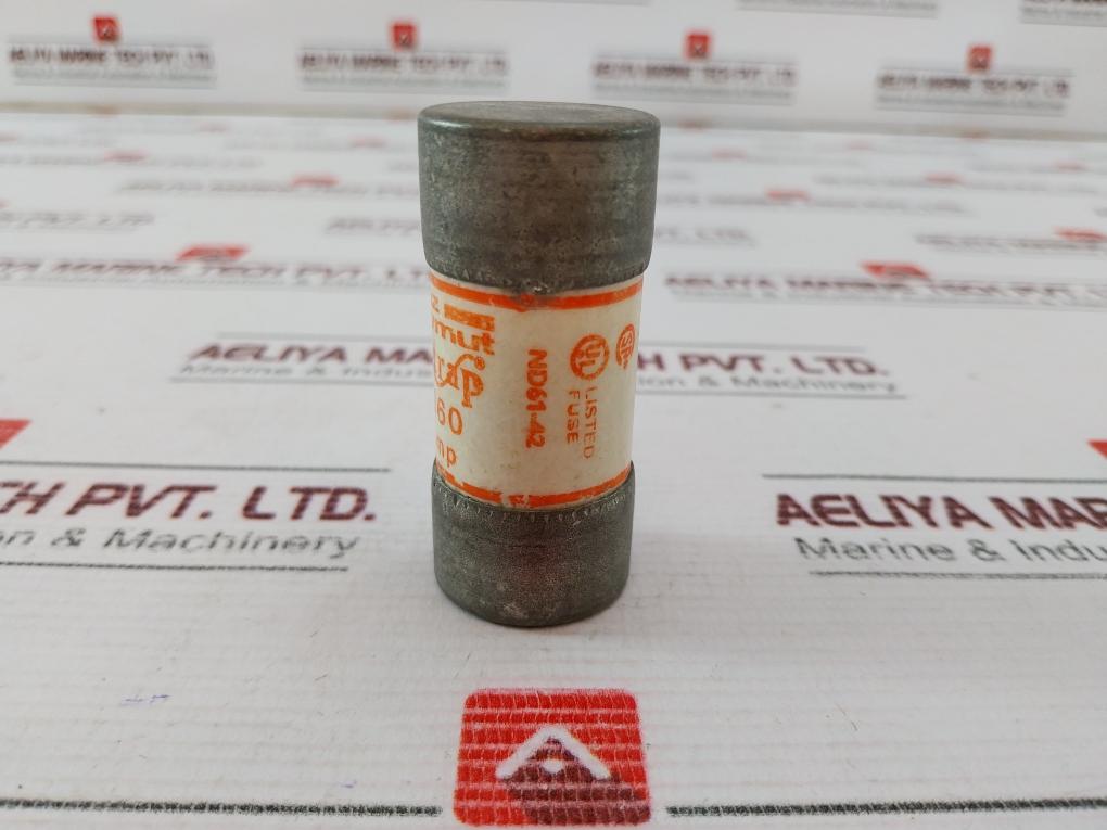 Ferraz Shawmut A4J60 Amptrap Fuse 60 Amp Fs-a4J60 Used