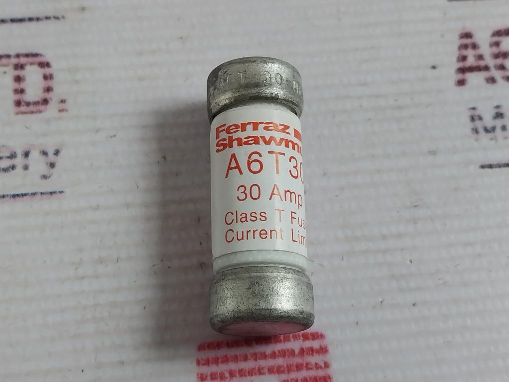 Ferraz Shawmut A6T30 Nc76-31 Current Limiting Fuse 30 Amp 600V