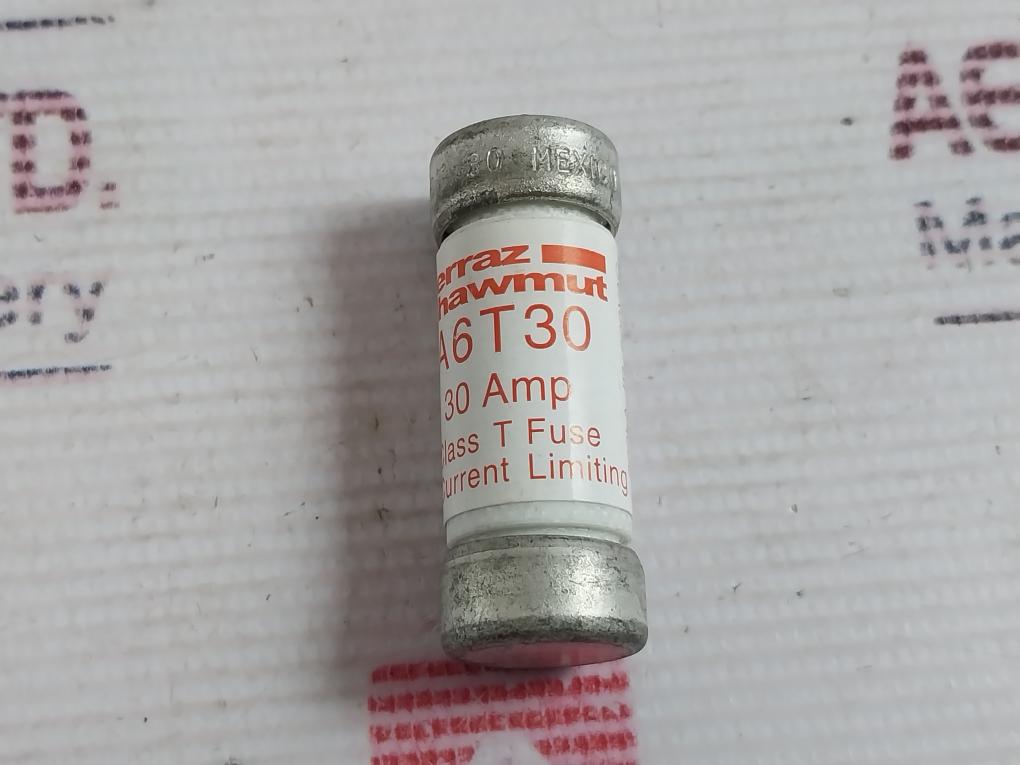 Ferraz Shawmut A6T30 Nc76-31 Current Limiting Fuse 30 Amp 600V